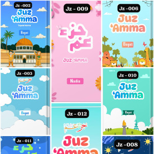 PO JUZ AMMA TAJWID WARNA 7IN1 CUSTOM NAME