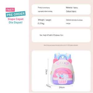 FAST PO CAKE AND CAR BACKPACK 