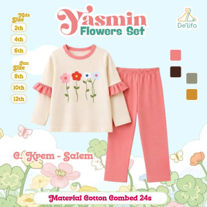 PO YASMINE FLOWER SET BY DELIFA