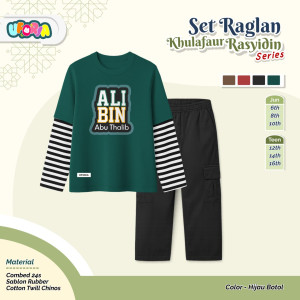 PO SET RAGLAN KHULAFAUR RASYIDIN SERIES BY UFORIA