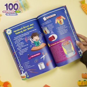 PO BUKU 100 EKSPERIMEN SERU PERTAMAKU BERBASIS STEAM