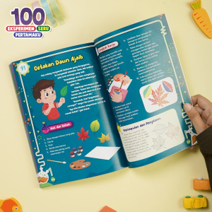 PO BUKU 100 EKSPERIMEN SERU PERTAMAKU BERBASIS STEAM