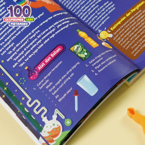 PO BUKU 100 EKSPERIMEN SERU PERTAMAKU BERBASIS STEAM