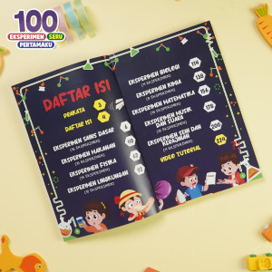 PO BUKU 100 EKSPERIMEN SERU PERTAMAKU BERBASIS STEAM