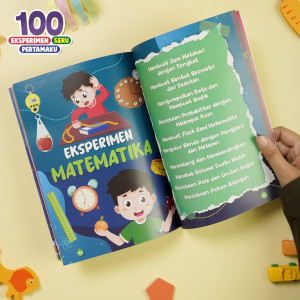 PO BUKU 100 EKSPERIMEN SERU PERTAMAKU BERBASIS STEAM
