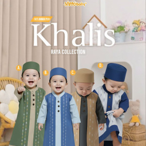 PO SET JUBAH KHALIS BY VITTO BABY