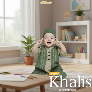 PO SET JUBAH KHALIS BY VITTO BABY